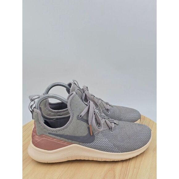 Nike Shoes - Nike Free TR 8 Premium Running Shoes CD9562-098 Gray Silver Rose Women's Sz 7.5